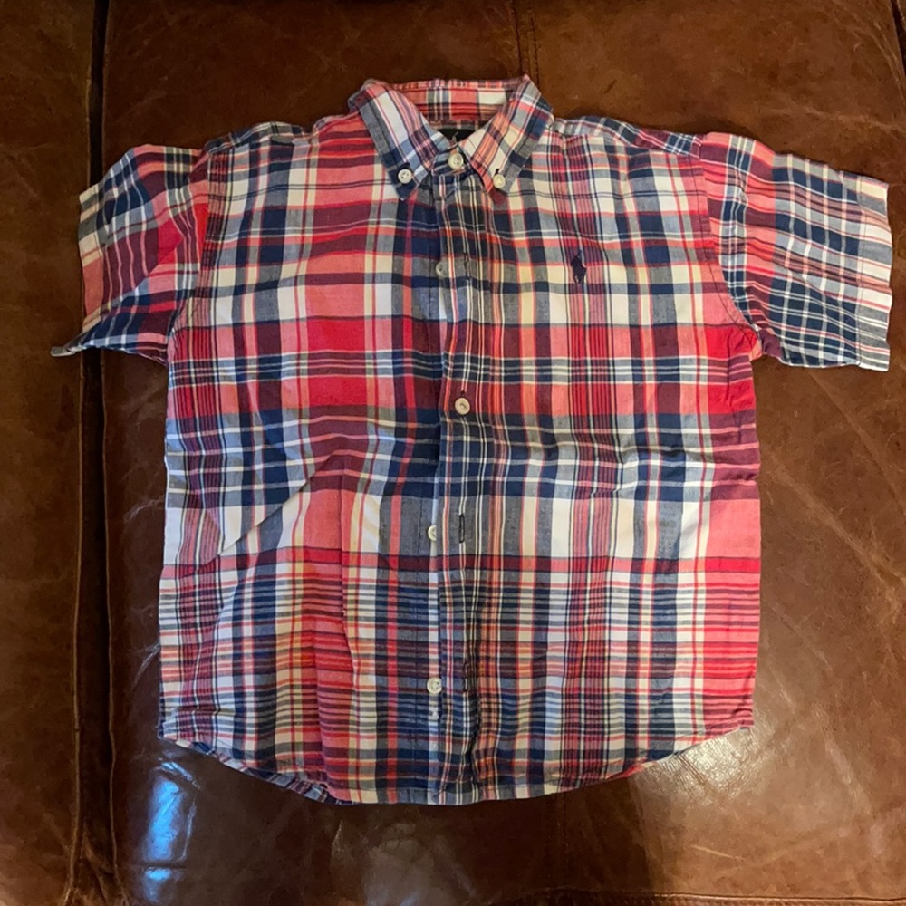 Boys button down Ralph Lauren